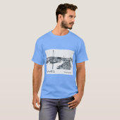 Lowell Massachusetts Oversized 2 T-shirt (Voorkant volledig)