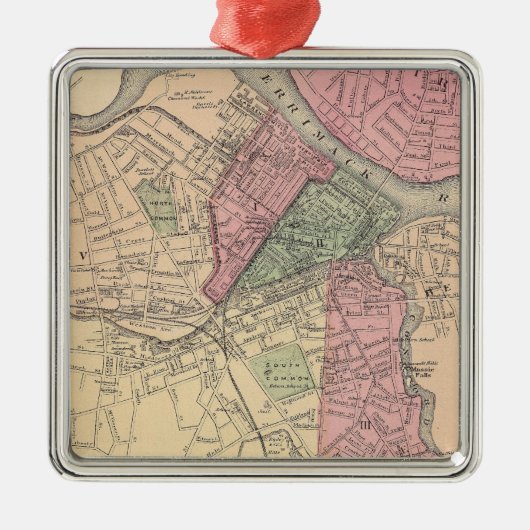 Lowell Metalen Ornament (Voorkant)