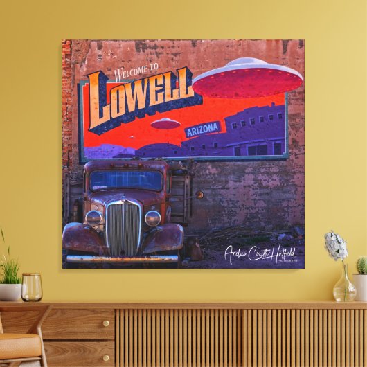 Lowell Schilderachtig Canvas Afdruk (Insitu (Woonkamer))