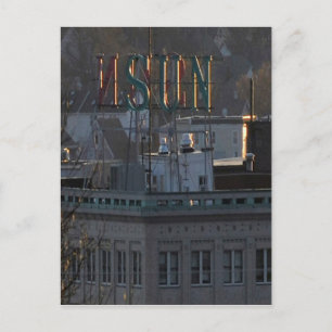 LOWELL SUN GEBOUW BRIEFKAART