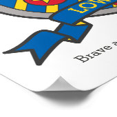 Lowen jongensnaam betekenis letter L heraldiek kin Poster (Hoek)