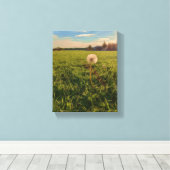 Löwenzahn Canvas Afdruk (Insitu (Houten vloer))