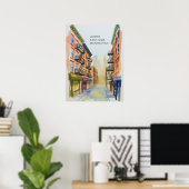 Lower East Side Manhattan Poster (Thuiskantoor)