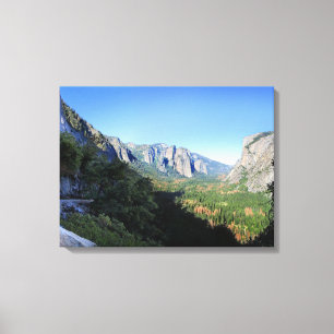 Lower Four Mile Trail - Yosemite Valley Canvas Afdruk