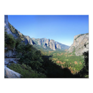 Lower Four Mile Trail - Yosemite Valley Foto Afdruk