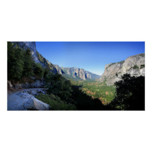 Lower Four Mile Trail - Yosemite Valley Perfect Poster