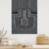 Lower Levels ship bridge carpet Poster (Keuken)
