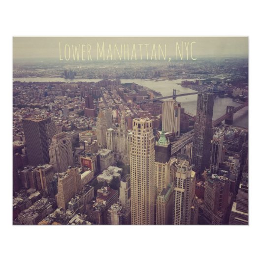 Lower Manhattan Perfect Poster (Voorkant)