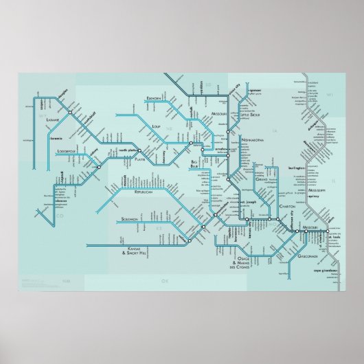 Lower Missouri Poster (Voorkant)