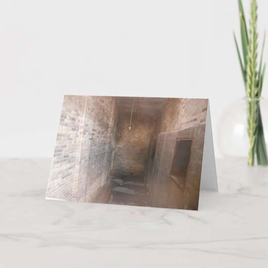 "Lowertown Depot Room" Hallowe'en Kaart (Voorkant)