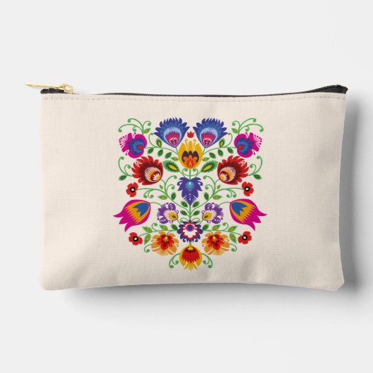 Lowicz Folk Mini Pouch Etui (Voorkant)