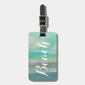 Lowland Beach I Bagagelabel (Voorkant verticaal)