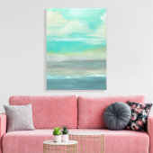 Lowland Beach I Canvas Afdruk (Insitu (Woonkamer))