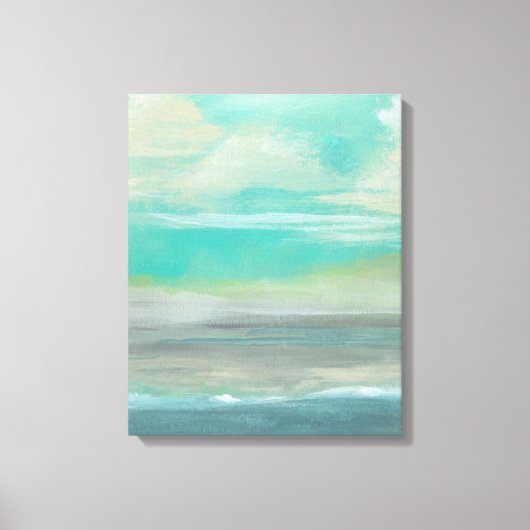 Lowland Beach I Canvas Afdruk (Voorkant)
