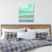 Lowland Beach I Canvas Afdruk (Insitu (Slaapkamer))
