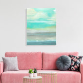 Lowland Beach I Canvas Afdruk (Insitu (Woonkamer))