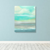Lowland Beach I Canvas Afdruk (Insitu (Houten vloer))