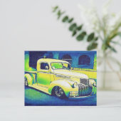 Lowrider  Automobile Briefkaart (Staand voorkant)