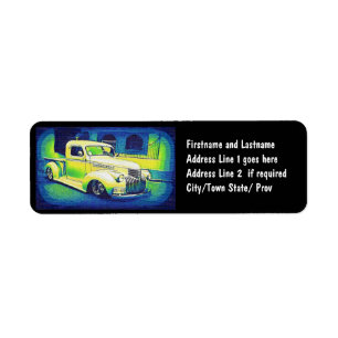 Lowrider  Automobile Etiket