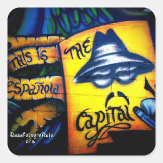 Lowrider Capital Vierkante Sticker