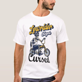 Lowrider Fiets Vervloekt T-shirt – Retro Streetwea