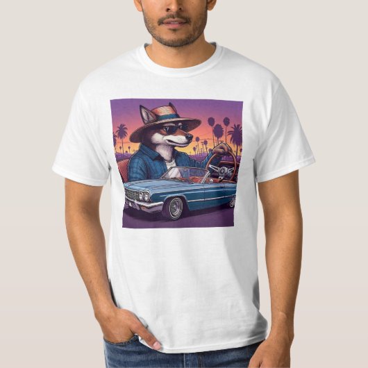 Lowrider Wolfy T-shirt (Voorkant)