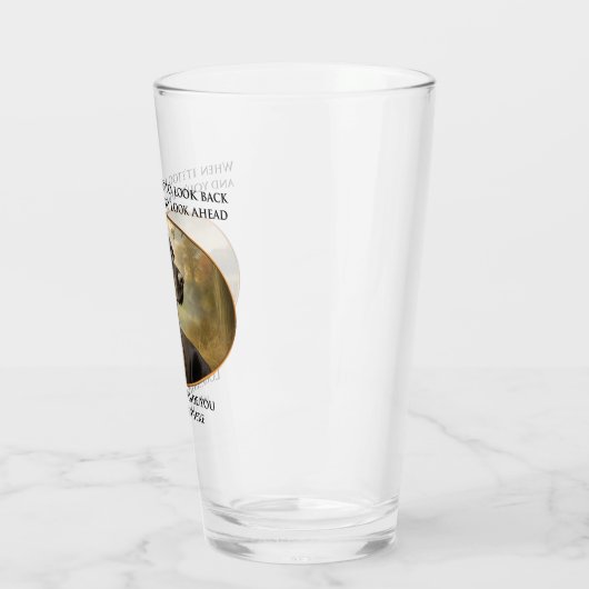 Loyal Black Lab Glas (Links)