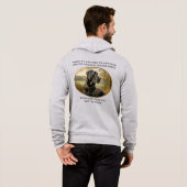 Loyal Black Lab Hoodie (Achterkant volledig)