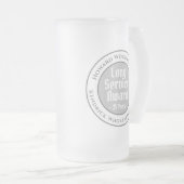 Loyal & Long Service Award Matglas Bierpul (Voorkant rechts)