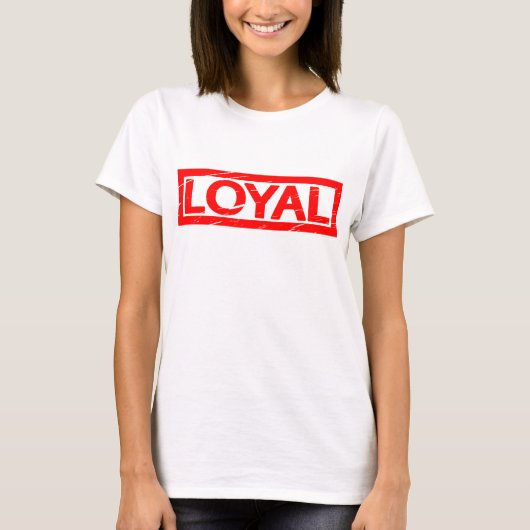 Loyal Stamp T-shirt (Voorkant)