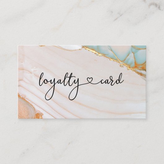 Loyalität 10 Nails Lashes Beauty Visitenkarte Visitekaartje (Voorkant)