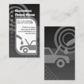 loyaliteit aan olieverandering klantenkaartje (Voorkant / Achterkant)