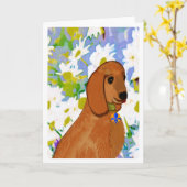 Loyaliteit eerste LeeMarie's creatieve ontwerp Kaart (Gele Bloem)