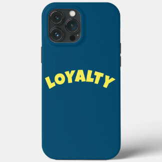 Loyaliteit iPhone 13 hoesje
