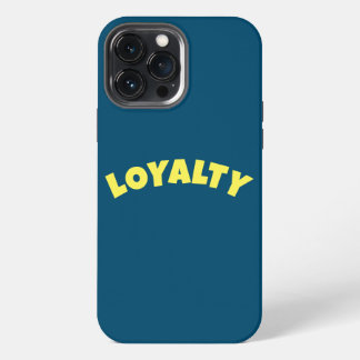 Loyaliteit iPhone 13 hoesje iPhone 13 Pro Max Hoesje