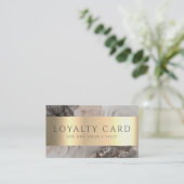 Loyaliteitskorting Promotie Visitekaartje (Staand voorkant)
