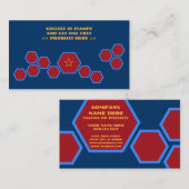 loyaliteitsprogramma voor honeycomb klantenkaartje (Voorkant / Achterkant)