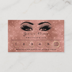 Loyality 6 Makeup Eyebrow Eyes Lashes Roos Spark Visitekaartje