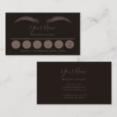 Loyality 6 Makeup Eyebrow Eyes Lashes Visitekaartje (Voorkant / Achterkant)