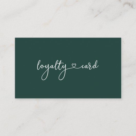 Loyalty 10 Nails Lashes Beauty Visitekaartje (Voorkant)
