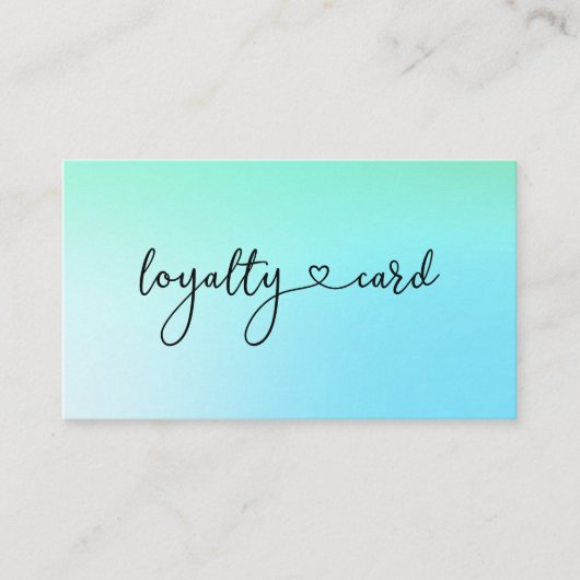 Loyalty 10 Nails Lashes Beauty Visitekaartje (Voorkant)
