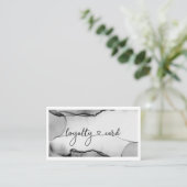 Loyalty 10 Nails Lashes Beauty Visitekaartje (Staand voorkant)