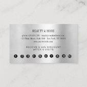 Loyalty 10 Nails Lashes Beauty Visitekaartje (Achterkant)