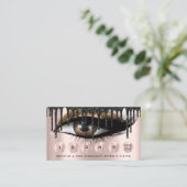 Loyalty 6 Makeup Makeup Eyelash Drift Black Gold Visitekaartje (Staand voorkant)