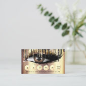 Loyalty 6 Punch Makeup Makeup Eyelash Extensions Visitekaartje (Staand voorkant)