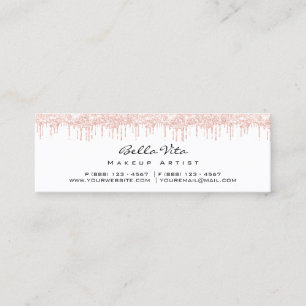 Loyalty Card 6 Punch Makeup Beauty Heart Roos Lux
