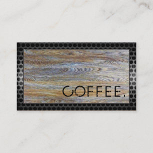 Loyalty Coffee Punch Hout Look Modern Metaal #2