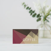 Loyalty Coffee Punch Modern Mosaic Pattern #2 (Staand voorkant)