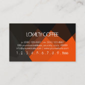 Loyalty Coffee Punch Modern Mosaic Pattern #3 (Achterkant)