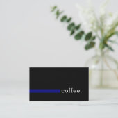 Loyalty Coffee Punch Modern Navy (Staand voorkant)